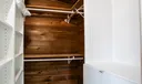 2nd bedroom wood closet