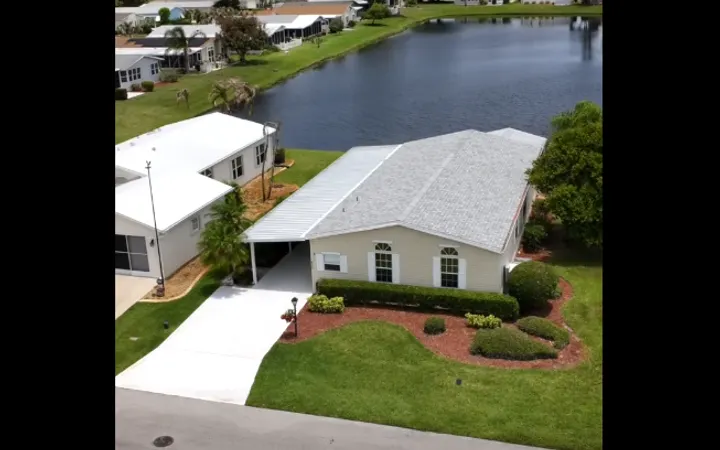Lakefront Living in 55+ Savanna Club | Newer Updates Throughout