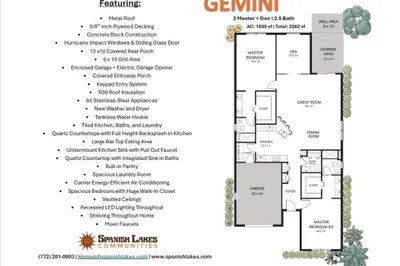 Floor Plan and Features