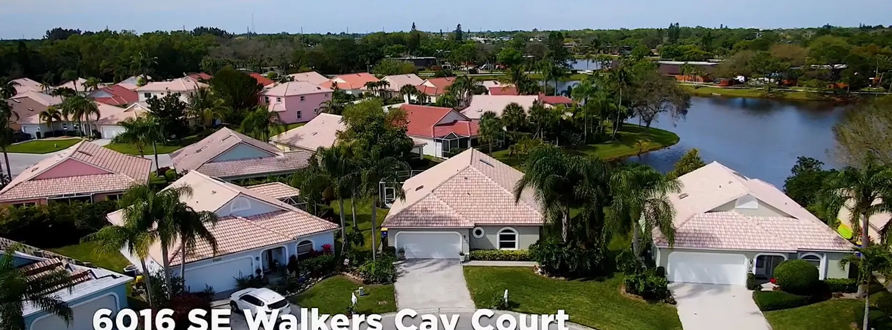 Lakefront Home for Sale in Emerald Lakes in Stuart!