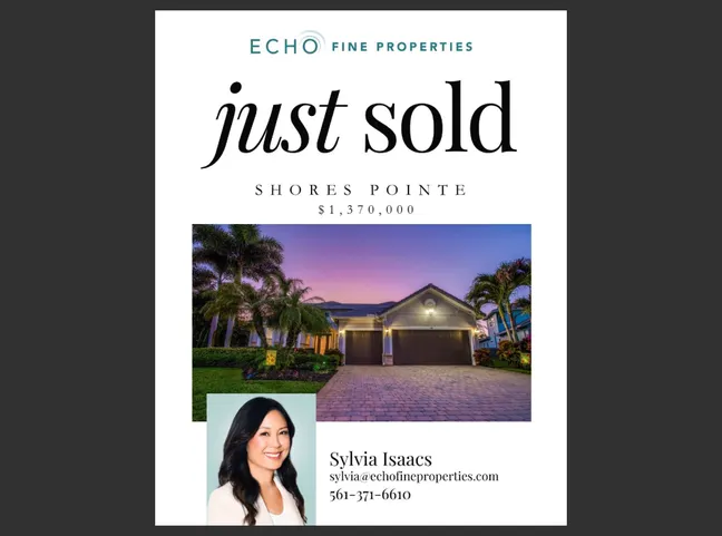 Just Sold in Shores Pointe!