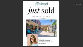 Just Sold in Garden Lakes!