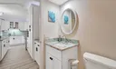1/2 bath downstairs