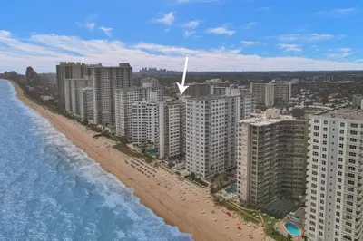 City of FT Lauderdale in the backround