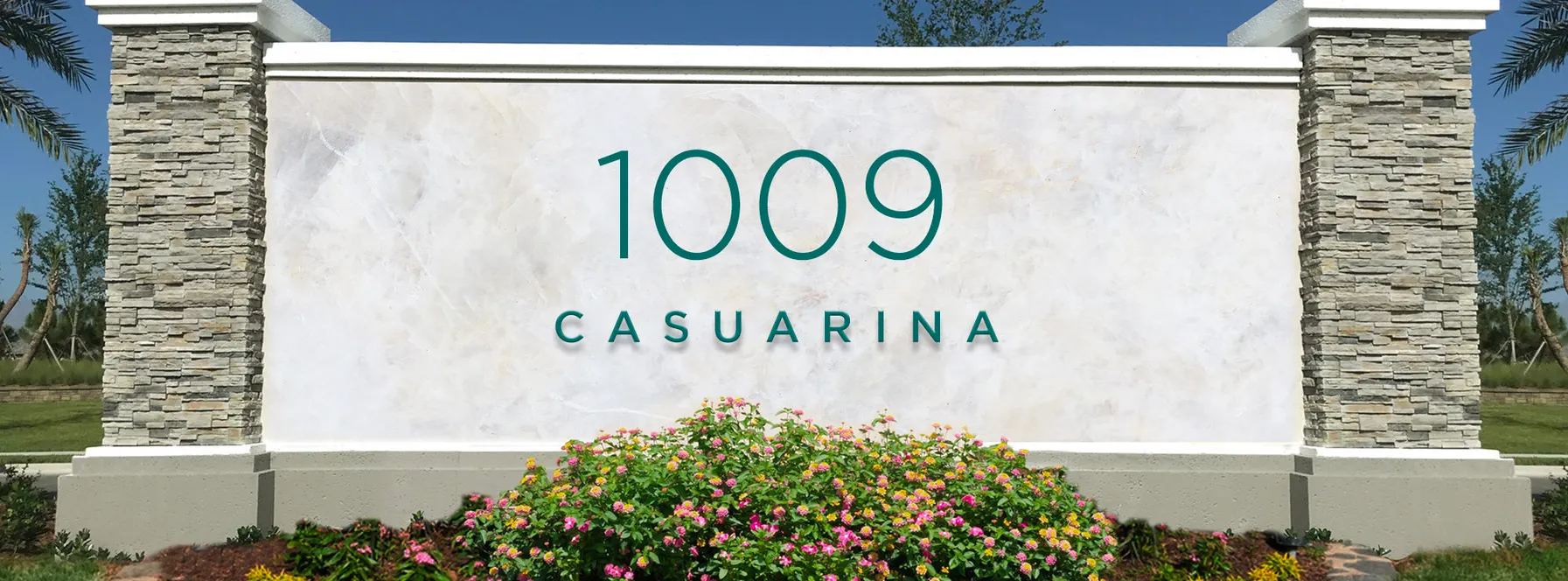 1009 Casuarina a new community of townhomes in Delray Beach.