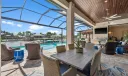 Outdoor dining area