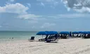 Beach across the street