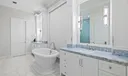 Double vanity and bath