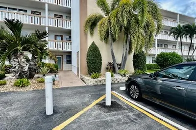 First Parking spot as you walk in