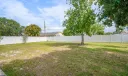 Fenced back yard-great fro kids, pets...room for a pool!