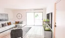 Virtual staging of living room