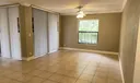 Crown molding, new vertical blinds, New ceiling fan/light