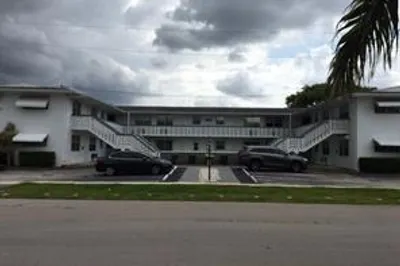 Front of building