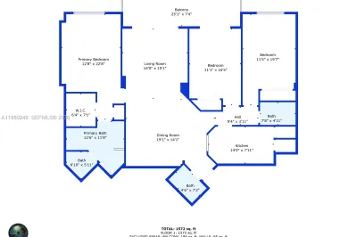 FULL 3 BEDROOMS, 2.5 BATHS