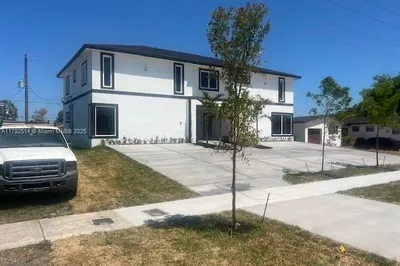 Front of Structure