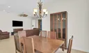 Dining room is open to living room also