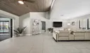 Custom wood Ceiling in the Living Room
