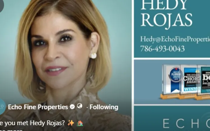 Have you met Hedy Rojas? 
