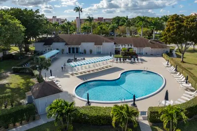 Clubhouse, pool and shuffleboard