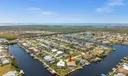Aerial View of the Intersecting 200 foot canals