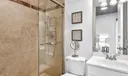 Housekeeper's bathroom