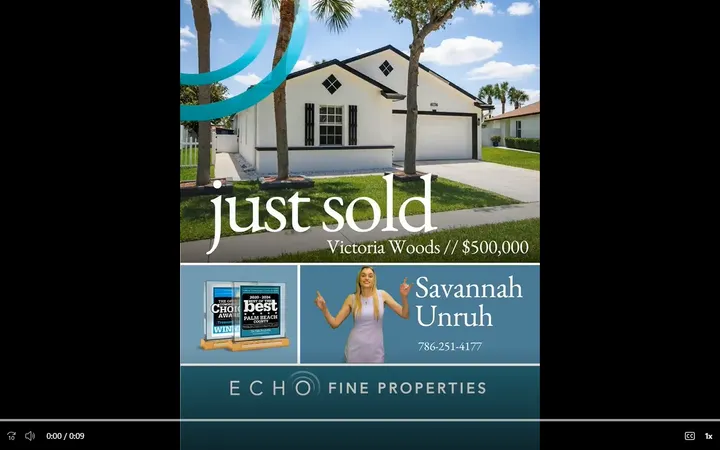 Just Sold in Victoria Woods!