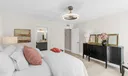 Ceiling fan with light and remote control