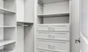 SECOND WALK IN CLOSET in PRIMARY