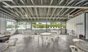 Screened in outdoor patio